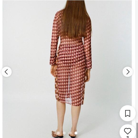 ZARA Tunic Size Extra Small XS - Picture 6 of 13